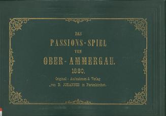 Johannes Bernhard, Passionsspiel von Ober-Ammergau, 1880, Silbergelatineabzug, 20 x 30 cm, Belv ...