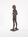 Franz Barwig d. Ä., Knabe, 1908/1909, Bronze, patiniert, 53,5 × 17 × 12 cm, Belvedere, Wien, In ...