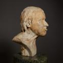 Franz Xaver Messerschmidt, Das hohe Alter ("Charakterkopf" Nr. 11), 1771/1783, Gelblicher Alaba ...