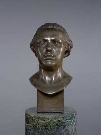 Franz Xaver Messerschmidt, Franz Anton Mesmer, 1770, Metall (Bleiguss?), 48 x 22 x 22 cm, 2005  ...