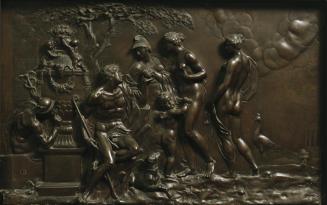 Georg Raphael Donner, Das Urteil des Paris, um 1735, Bronze, 60 x 97 cm, Belvedere, Wien, Inv.- ...