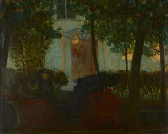 Ferdinand Michl, Der Fiaker, 1906, Öl auf Leinwand, 65 x 81,5 cm, Belvedere, Wien, Inv.-Nr. 564 ...