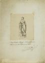 Hanns Gasser, Allegorie der Physik, 1853, Feder auf Papier, aufgezogen, 13,5 × 12 cm, Belvedere ...