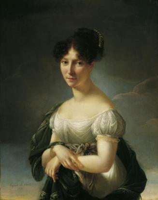 Eugenie le Brun (verh. Tripier-Lefranc), Damenbildnis, 1822, Öl auf Leinwand, 91,6 x 73 cm, Bel ...