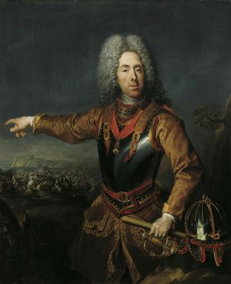 Jacob van Schuppen, Prinz Eugen von Savoyen nach der Schlacht von Belgrad am 16. August 1717, 1 ...