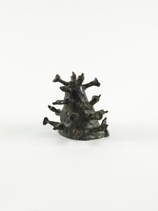 Gunter Damisch, Weltkap, 1991, Bronze, 18 × 20 × 19 cm, Schenkung Sammlung Ploner, Belvedere, W ...
