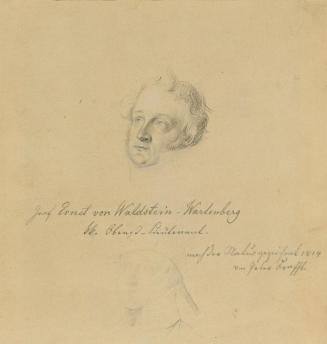 Johann Peter Krafft, Graf Ernst von Waldstein-Wartenberg (Porträtstudie zu "Siegesmeldung des F ...