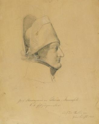 Johann Peter Krafft, Graf Hieronymus von Colloredo-Mannsfeld (Porträtstudie zu "Siegesmeldung d ...