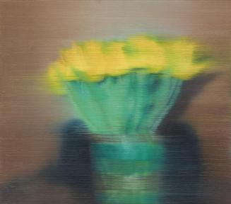 Gerhard Richter, Tulpen, 1995, Öl auf Leinwand, 35,5 × 40 cm, Dauerleihgabe aus Privatbesitz, B ...