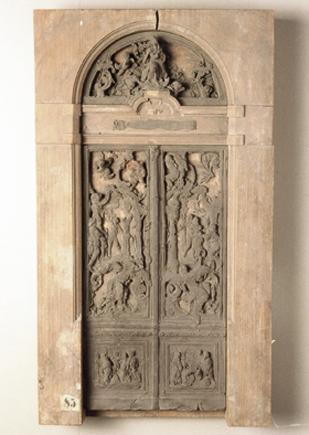 Rudolf Emanuel Ritter von Weyr, Entwurf für das Portal des Palais Equitable, Wien, 1890/1891, R ...