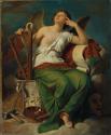 Karl von Blaas, Allegorie der Kunst, 1859, Öl auf Leinwand, 80 x 65,5 cm, Belvedere, Wien, Inv. ...