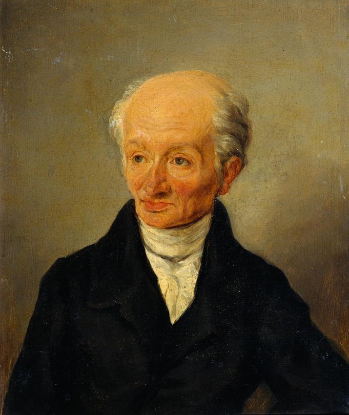 Eduard Mössmer, F. Gawet, 1836, Öl auf Karton, 26,5 x 22,5 cm, Belvedere, Wien, Inv.-Nr. 3626