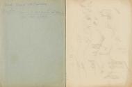 Anny Dollschein, Skizzenbuch, 1932/1935, Skizzenbuch mit 10 Blatt und 18 Darstellungen, 32 × 24 ...