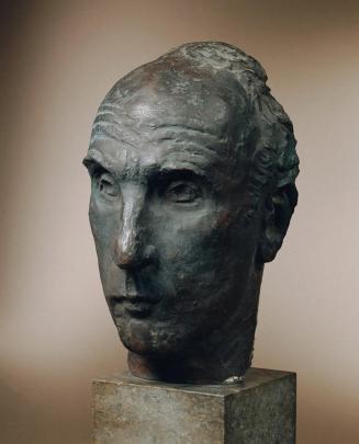 Gerhardt Marcks, Kopf des Bildhauers Toni Stadler, 1935, Bronze, H: 37 cm, Belvedere, Wien, Inv ...
