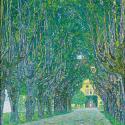 Gustav Klimt, Allee zum Schloss Kammer, 1912, Öl auf Leinwand, 110 × 110 cm, Belvedere, Wien, I ...